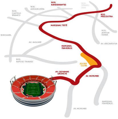 estadio-morumbi-como-chegar-rod-dutra